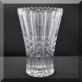 G04. Cut glass vase. 